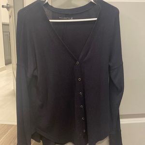 Navy blue Abercrombie sweater